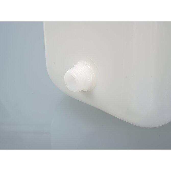 Wide-necked canister with 3/4" threaded connection