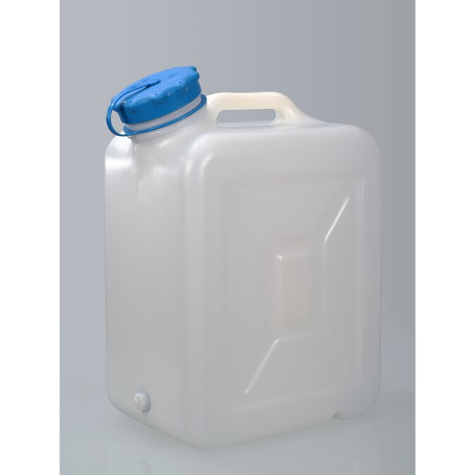 Wide neck canister