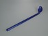 Detectable spoon curved, long handle, blue, 10 ml (0.34 oz.)